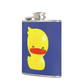 キュートすごいダッキー（アヒルちゃん）ビニール包まれたフラスコ フラスク (左)