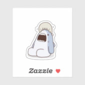 キュートすごいブルードルフィン シール (シート)