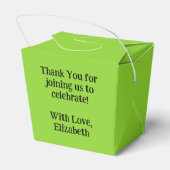 キュートすしキッズ1歳の誕生日パーティー フェイバーボックス (裏面サイド)