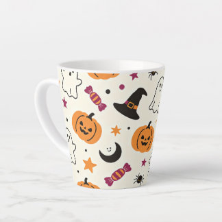 キュートでウィスキカルなハロウィン カフェラテマグ
