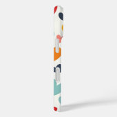 キュートでカラフルなハートの落書き ロマンティック Case-Mate iPhoneケース (裏面 / 右)