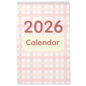 キュートでカラフルな2026年カレンダー カレンダー (カバー)