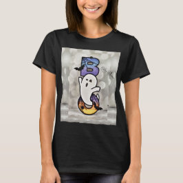 キュートでスプーキーなハロウィーン おばけ・コウモリ・クモ Tシャツ