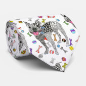 キュートでボストカラフルンテリアのネクタイ ネクタイ (ロール)