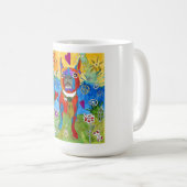 キュートでボストカラフルンテリア・マグ コーヒーマグカップ (正面右)