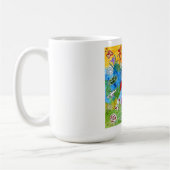 キュートでボストカラフルンテリア・マグ コーヒーマグカップ (左)