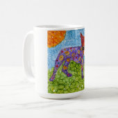 キュートでボストカラフルンテリア・マグ コーヒーマグカップ (正面左)