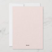 キュートでモダンなクリスマスの家族写真 シーズンカード (裏面)