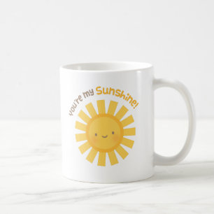 キュートで元気な感謝の気持ちを伝える「あなたは私の太陽」マグ コーヒーマグカップ