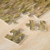 キュートで好奇心に満ちたイースタンコットンテールウサギ ジグソーパズル (側面)