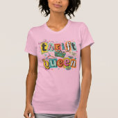キュートで楽しいリサイクルショップの女王 Tシャツ (正面)