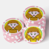 キュートで楽しい ポーカーチップ (積み重ね)