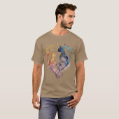 キュートで華やかな愛猫ハートTシャツ Tシャツ (正面フル)