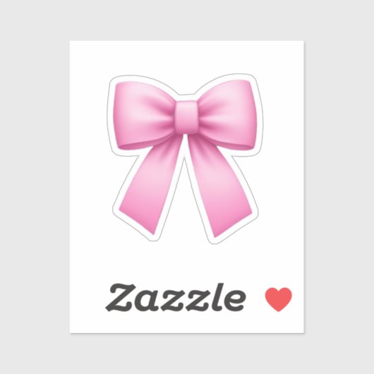 キュートで装飾的なリボンアート シール (シート)