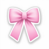 キュートで装飾的なリボンアート シール (正面)