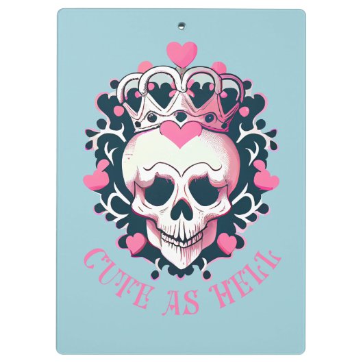 キュートとして地獄のシェデルミットクローネ クリップボード (裏面)