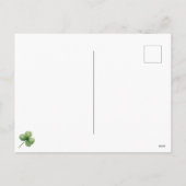 キュートどこザ・クレイic聖パトリックの日 シーズンポストカード (裏面)