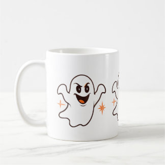 キュートなおばけの楽しいコーヒーマグ コーヒーマグカップ