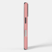 キュートなお団子ヘアの看護師グッズ ピンクの携帯ケース Case-Mate iPhoneケース (裏面 / 右)