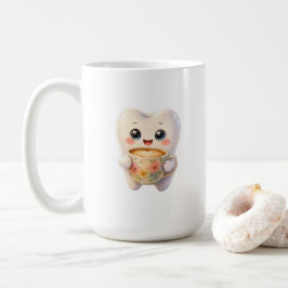 キュートなかわいい歯の歯科医コーヒーマグカップ – Dentis コーヒーマグカップ