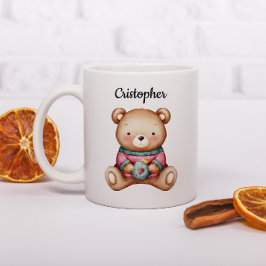 キュートなくまのクリスマスマグカップ コーヒーマグカップ