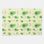 キュートなアボカド キッチンタオル (横)