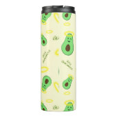 キュートなアボカド タンブラー (裏面)