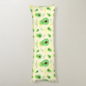 キュートなアボカド ボディピロー (裏面 (縦))