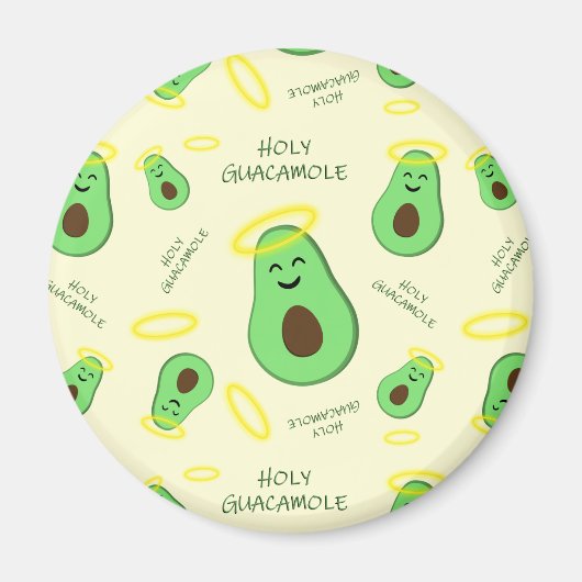 キュートなアボカド マグネット (正面)