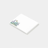 キュートなアラスカルパン山花Itノート ポストイット (アングル)