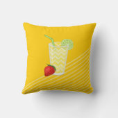 キュートなイチゴのライメードジューシー クッション (裏面)