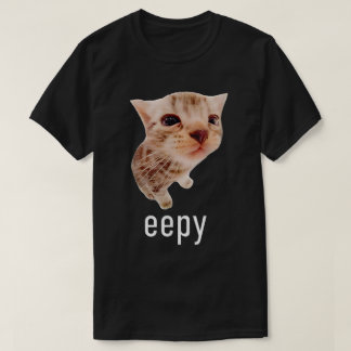 キュートなイモ猫ねむい猫ミーム おもしろい Tシャツ