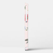 キュートなイースターウサギ花柄 Case-Mate iPhoneケース (裏面 / 左)