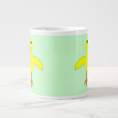 キュートなイースターシックなマグカップ ジャンボコーヒーマグカップ (正面)