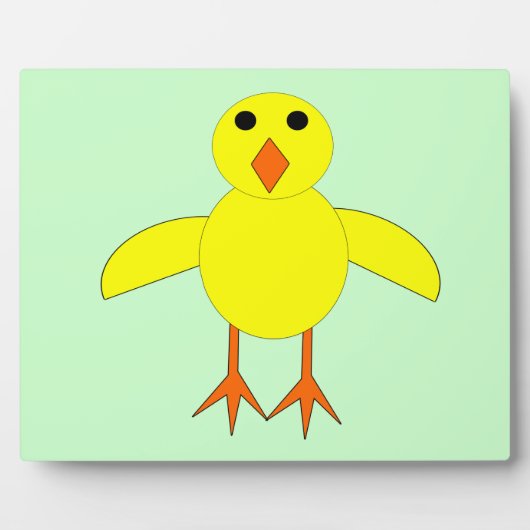 キュートなイースターシックのプラーク フォトプラーク (正面)