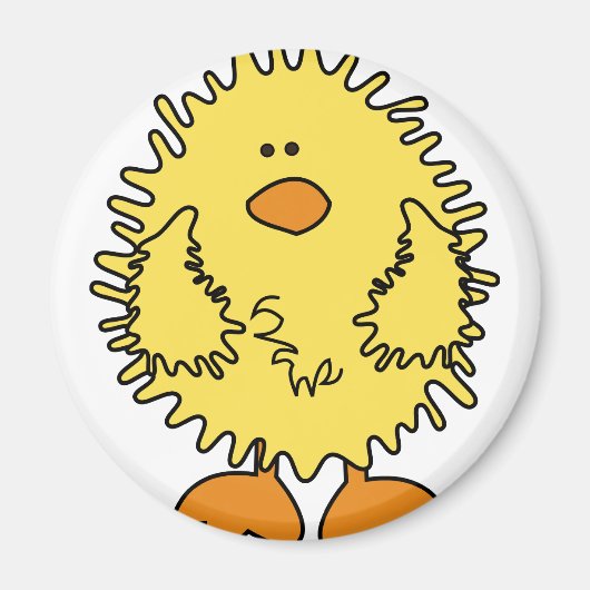 キュートなイースターシック マグネット (正面)