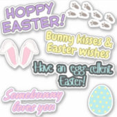 キュートなイースターシール シール (正面)