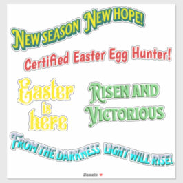 キュートなイースターシール シール