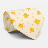 キュートなイースターチックパターン ネクタイ (ロール)