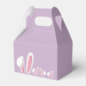 キュートなイースターバニーの耳 フェイバーボックス (裏面サイド)