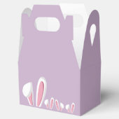 キュートなイースターバニーの耳 フェイバーボックス (オープン)