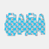 キュートなイースターバニーパターン フェイバーボックス (折り畳みなし)