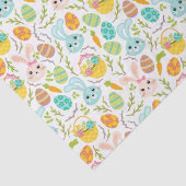 キュートなイースターバニーパターン 薄葉紙 (詳細)