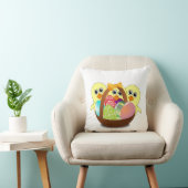 キュートなイースターバニー クッション (椅子)