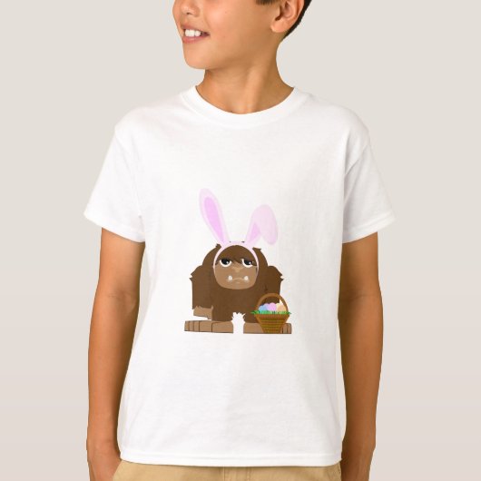 キュートなイースタービッグ足 Tシャツ (正面)