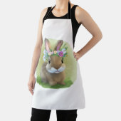キュートなイースター前向きバニー エプロン (インサイチュ)