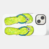 キュートなウィズミカルサンダル iPhoneケース (裏面横)