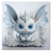 キュートなウイングイヤーキャラクター タイル (正面)