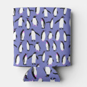 キュートなウインターペンギン 缶クーラー (裏面)