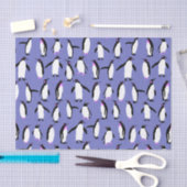 キュートなウインターペンギン 薄葉紙 (クラフト)